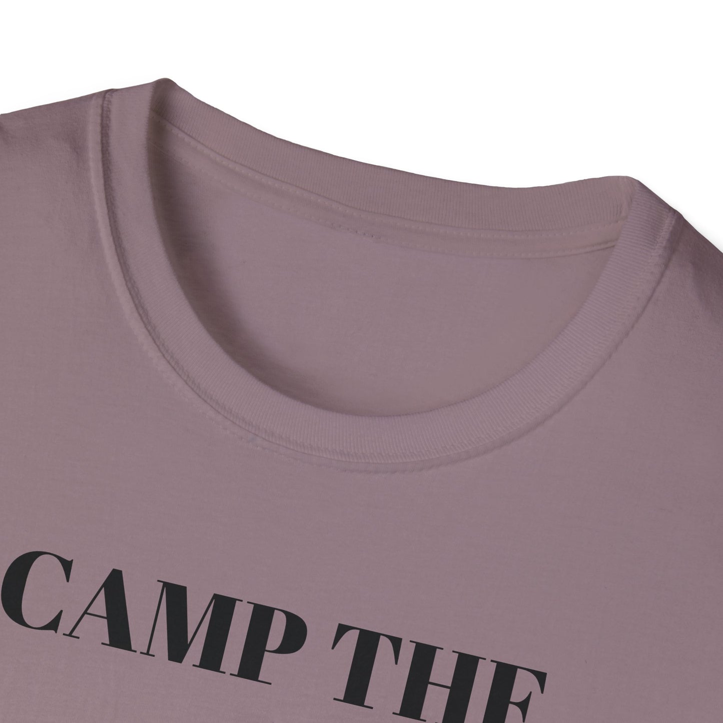 Camp The Catskillsi Unisex Softstyle T-Shirt  Catskill Mountains New York