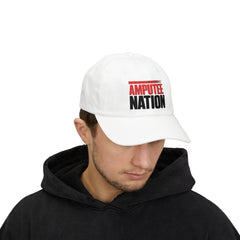 Amputee Nation Classic Dad Cap, Casual Hat for Support, Gift for Amputees, Awareness Cap, Adjustable Dad Hat