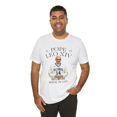 Pope Leo XIV Villanova Fan Short Sleeve Tee - Made in USA