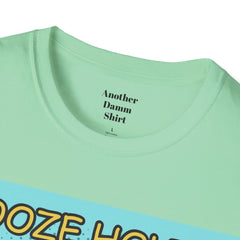 Booze Holic Cat with Bottle Unisex Softstyle T-Shirt  Pop Art Feline