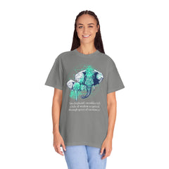 Elephants Graphic  Garment-Dyed T-shirt