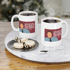 Jim Halpert Quote - Ceramic Mugs (11oz\15oz\20oz) | The Office, TV Series, Fan Gift, Pop Culture Humor, Gift For Him, Gift For Her, Novelty