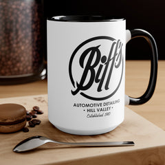 Biff's Automotive Detailing Mug,Back To The Future,Car detailing mug,BTTF Novelty Mug,car enthusiast gift,movie merchandise mug,Biff Tannen