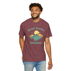 Great Smoky National Park National Park Graphic, Comfort Colors Soft Relaxed Fit Unisex Garment-Dyed T-shirt
