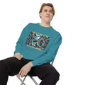 Scare Actor Halloween Unisex Garment-Dyed Sweatshirt