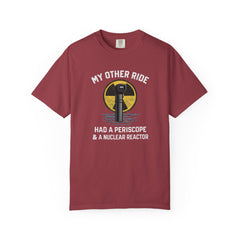 Submarine Periscope T-Shirt — "My Other Ride Had a Periscope & a Nuclear Reactor"