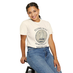 Hempstead Bay Sailing Club T‑Shirt — Flying Scot Hempstead Bay Vintage Sailboat Tee