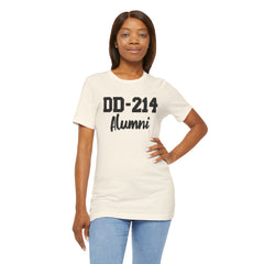 DD-214 Alumni Tee — Military Service Veteran Tribute T-Shirt