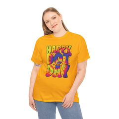 HAPPY DOT DAY - Graphic Unisex Heavy Cotton Tee