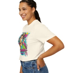 80s Music Take On Me  - Graphic Comfort Colors Garment Dyed Shirt