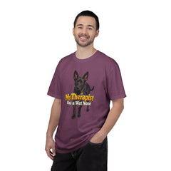 My Therapist Has a Wet Nose Personalized with your dog(s) image T-Shirt