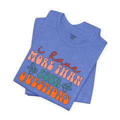 Groovy Four Questions Passover Unisex Tee