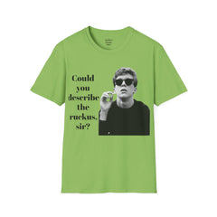 BREAKFAST CLUB - Could you describe the ruckus, sir.  - Brian Johnson NERD Unisex Softstyle T Shirt  Dont You Forget About Me