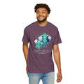 Elephant Portrait of Wrinkles - Unisex Garment-Dyed T-shirt