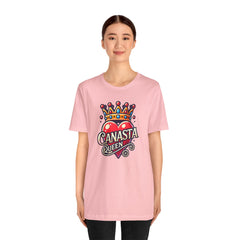 Canasta Queen Crown and Heart - Graphic Unisex Tee