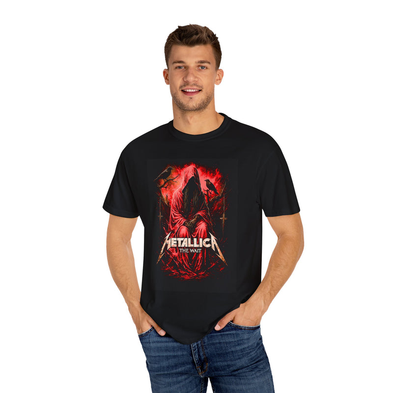 Metallica The Wait Unisex Garment-Dyed T-Shirt