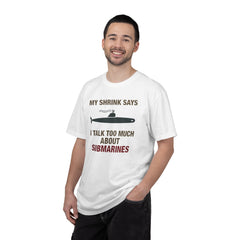Submarine Humor T-Shirt  Nautical Joke Tee for Submarine Enthusiasts