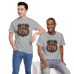 Vintage USA Pride Tee - 1776 Unisex Heavy Cotton Tee