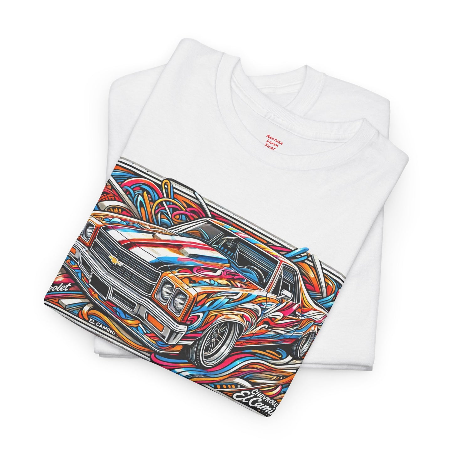 Graffiti Mania Chevrolet El Camino Graphic - Unisex Heavy Cotton Tee