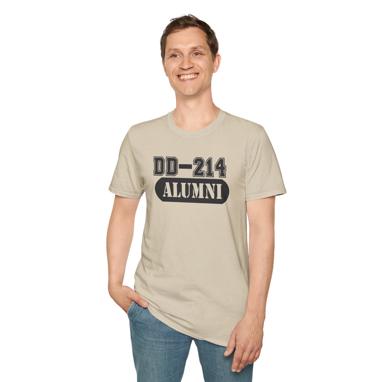 DD-214 Alumni Unisex Softstyle T-Shirt