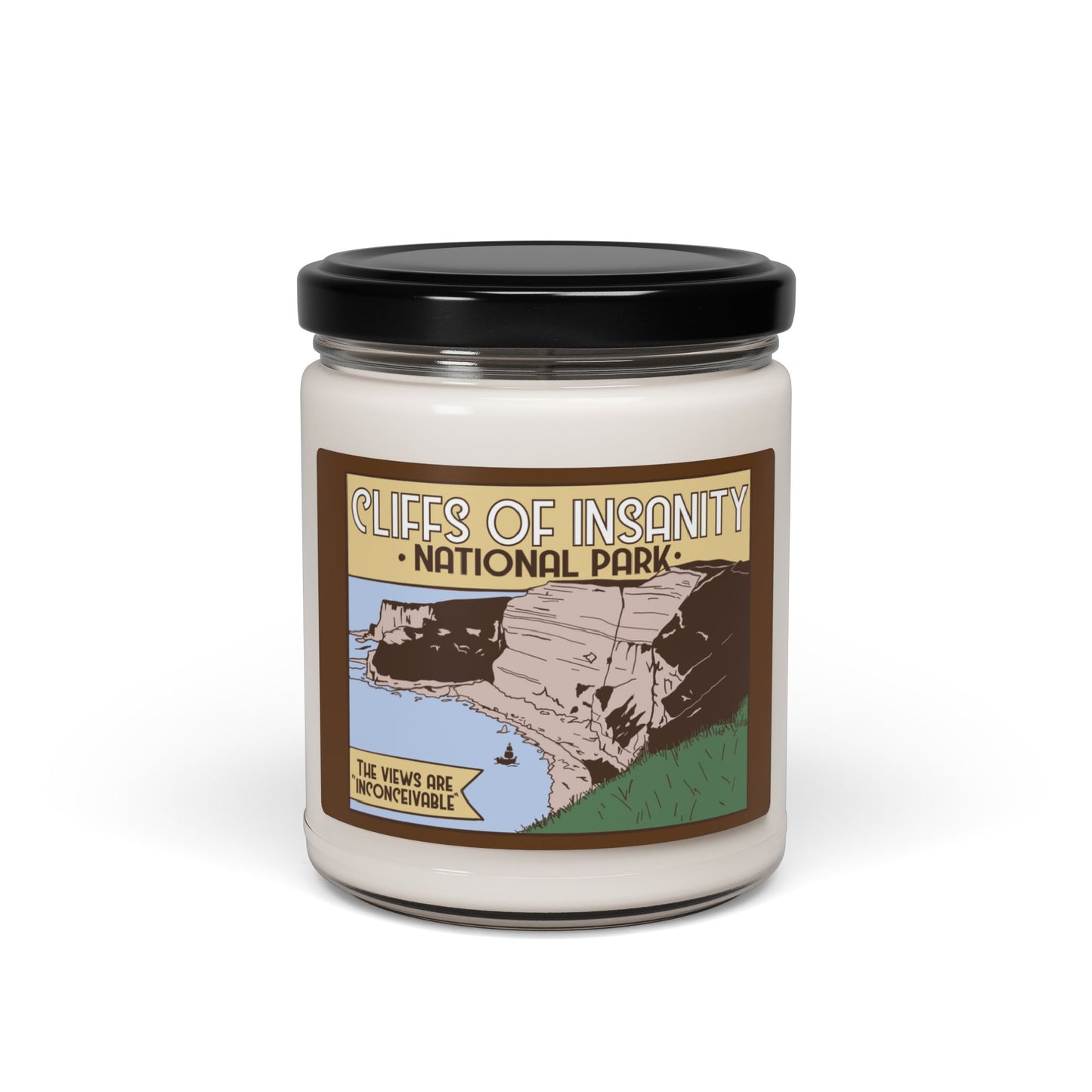 Smells Like The Cliffs of Insanity - Scented Candle, 9oz / Princess Bride / Gift for him / Gift for her / Christmas gift