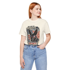 Personalized with your Dogs name and image Patriotic Dog T-Shirt