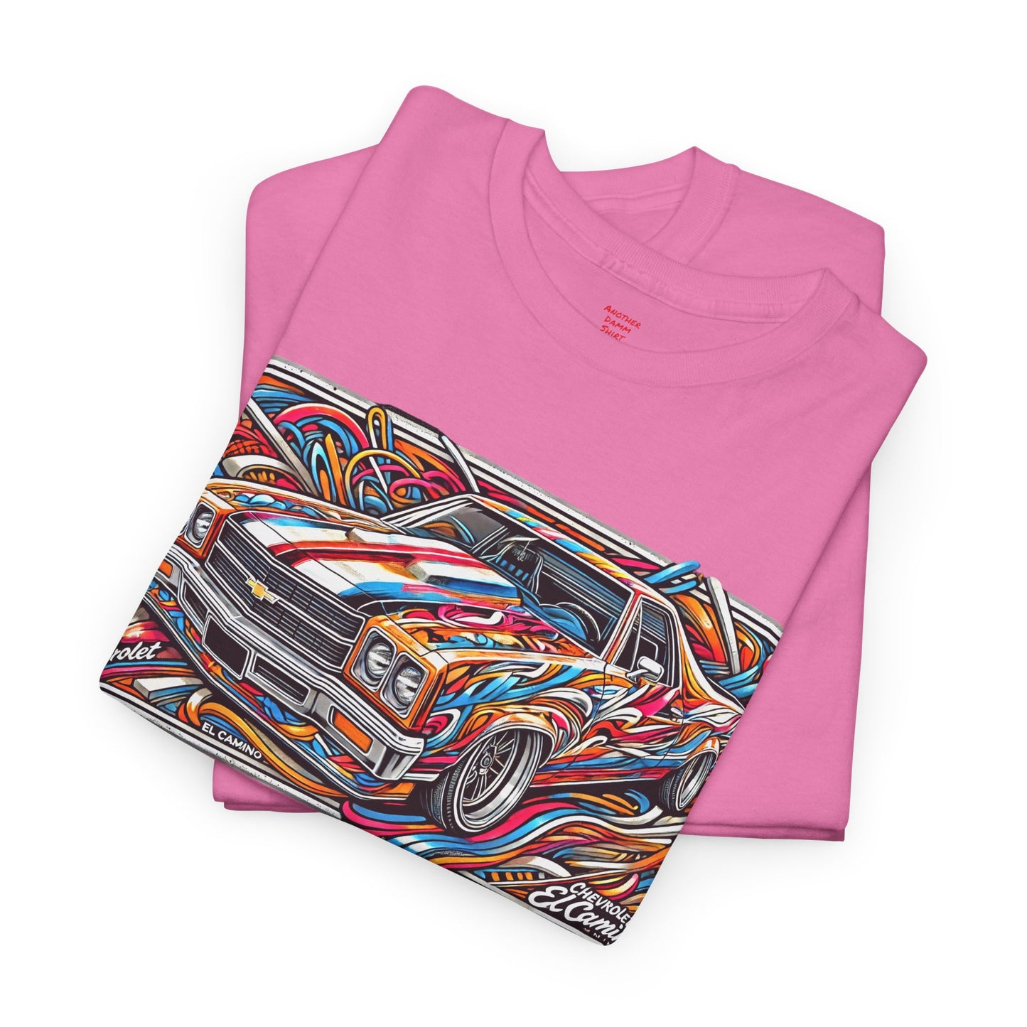 Graffiti Mania Chevrolet El Camino Graphic - Unisex Heavy Cotton Tee