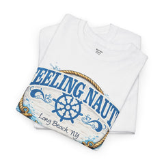 Feeling Nauti in Your Beach State T-Shirt — Personalized Beach Vacation Tee