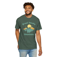 Great Smoky National Park National Park Graphic, Comfort Colors Soft Relaxed Fit Unisex Garment-Dyed T-shirt