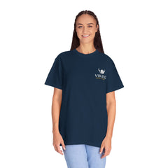 Viking World Tour T-Shirt, Garment-Dyed Apparel, Unisex Graphic Tee, Norse Mythology Gift, Festival Attire, Casual Wear
