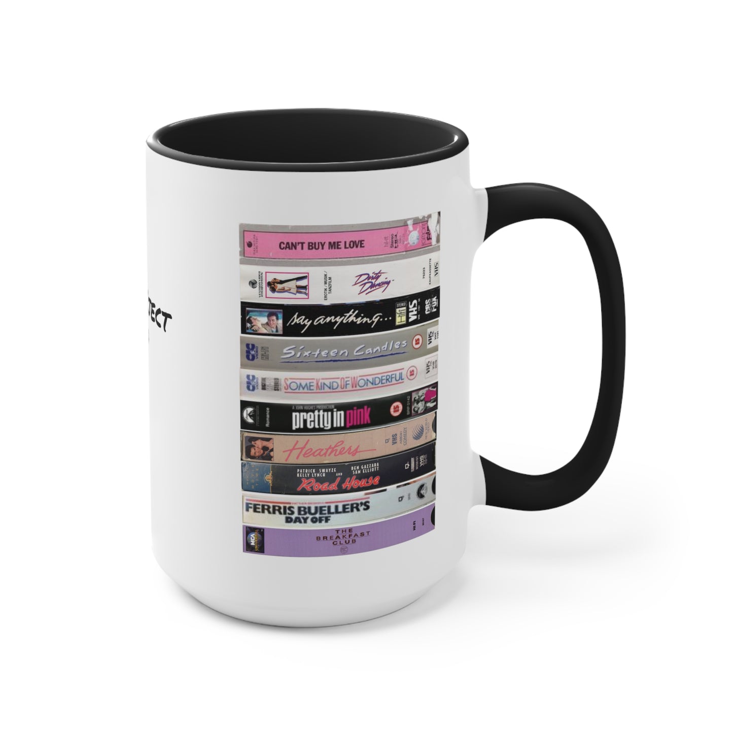 80s VHS Tapes Mug: Classic Movie Cup