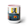 Alfred Hitchcock 3 Graphic Panel Movie Mug