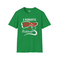 Romance Doctor - Unisex Softstyle T-Shirt | Nurse Awareness, Medical Wear, Gift For Her, Scrubs Lover, Hospital Staff Gift, Registered Nurse