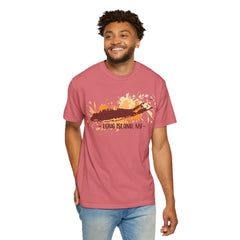 Long Island NY Comfort Colors Garment-Dyed T-shirt with Long Island Ice Tea Cocktail Recipe on Back