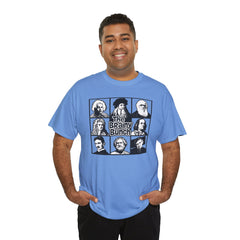 The Brainy Bunch Tee — Vintage Scientist Portraits Graphic T-Shirt