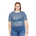 NICE JEWISH GIRL - Unisex Jersey Short Sleeve Tee