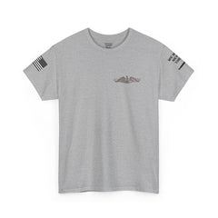 USN Periscope view, Submarine Launched Tomahawk Missile with Dolphins Unisex Jersey Short Sleeve Tee