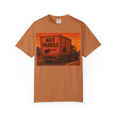 Not Fragile Unisex Garment-Dyed T-Shirt -BTO Inspired Vintage Guitar Graphic Tee