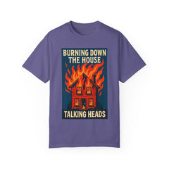 Retro Music-Inspired Unisex T-Shirt - Burning Down the House Design
