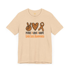 Limb Loss Awareness - Unisex Short Sleeve Tee,Amputee Awareness,Leg Amputee,Arm Amputee,Gift For Him,Gift For Her,Unique Amputee Gift