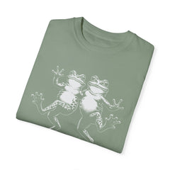 Frog Dancing Its Real, Retro Graphic Shirt, 90s Frog Tee, Nature Shirt, Dancing Frog Tee, Frog Lovers, Vintage Style Relaxed Fit T-shirt