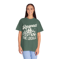 Polar bears, walrus, Arctic fox, reindeer (caribou), seals, beluga whales, narwhal Respect the Locals T-Shirt
