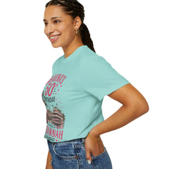 Bhavna Personalized 50th Birthday Girls Trip Savannah, Georgia T-Shirt