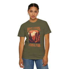 Bryce Canyon National Park Graphic, Comfort Colors Soft Relaxed Fit Unisex Garment-Dyed T-shirt