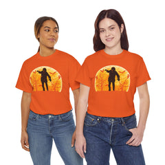 Full Moon Zombie! Graphic Unisex Heavy Cotton Tee