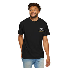 Viking World Tour T-Shirt, Garment-Dyed Apparel, Unisex Graphic Tee, Norse Mythology Gift, Festival Attire, Casual Wear
