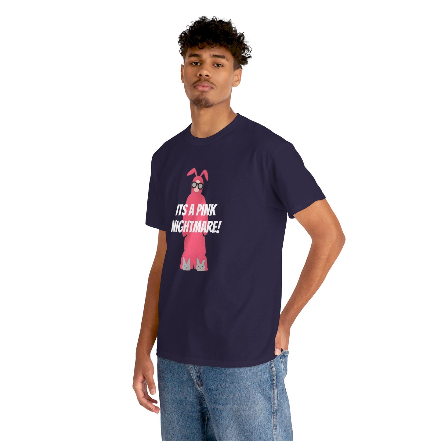 Ralphie Its a Pink Nightmare - Unisex Heavy Cotton Tee