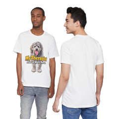 My Therapist Has A Wet Nose Personalized with your dog(s) image T-Shirt