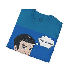 Feel Sucked Pop Art Guy Unisex Softstyle T-Shirt