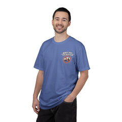 Wyoming Funny Roadtrip T-Shirt — "Three Things You Don’t Do in Wyoming" Adventure Tee